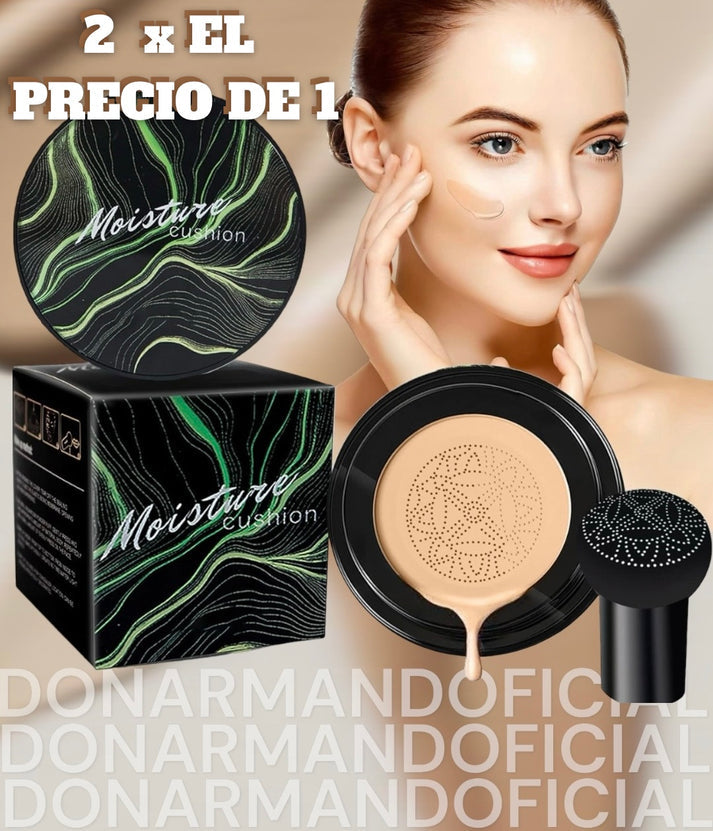MOISTURE CUSHION PREMIUM™️ + brocha de regalo