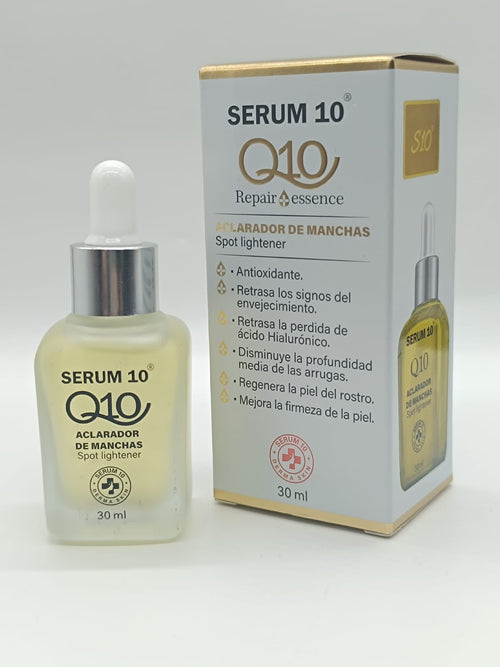 Serum Facial Aclarante Con Q10 - Reduce Arrugas Y Manchas En 2 Semanas