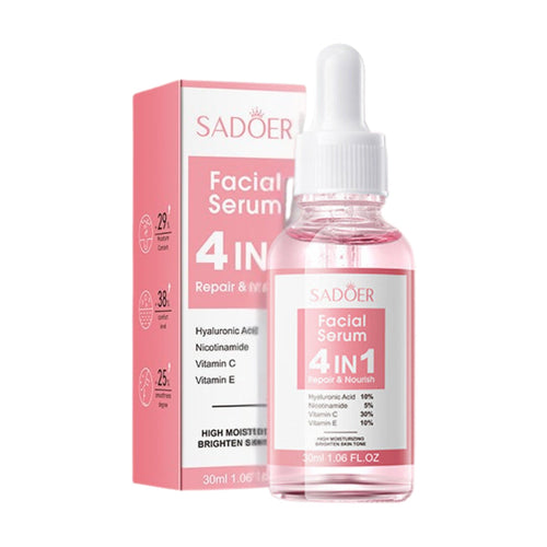 Serum Facial Aclarante 4 en 1 - Reduce Arrugas Y Manchas En 2 Semanas