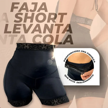 SHORT FAJA TIRO ALTO CON CREMALLERA - ALTA COMPRESION Y CALIDAD - 50% DESCUENTO