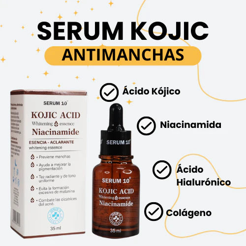 Sérum Natural con Acido Kojico - Piel Uniforme y Sin Complejos en 15 Días