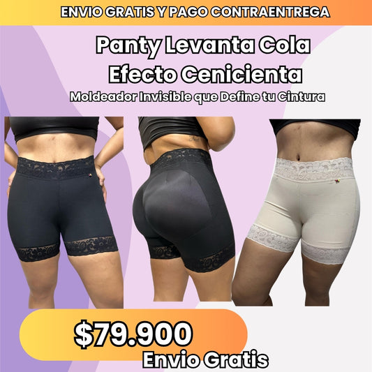 Panty Efecto Cenicienta™ | Moldeador Invisible que Define tu Cintura